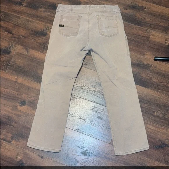 Ariat Men's Beige Cargo Pants - Picture 2 of 2